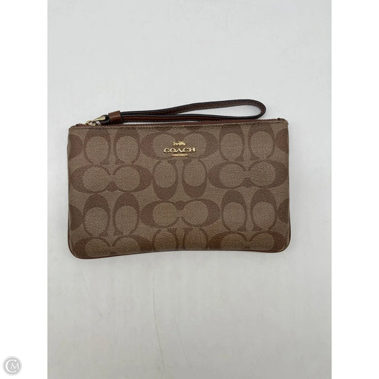 Wristlet Designer By Coach, Size: Medium