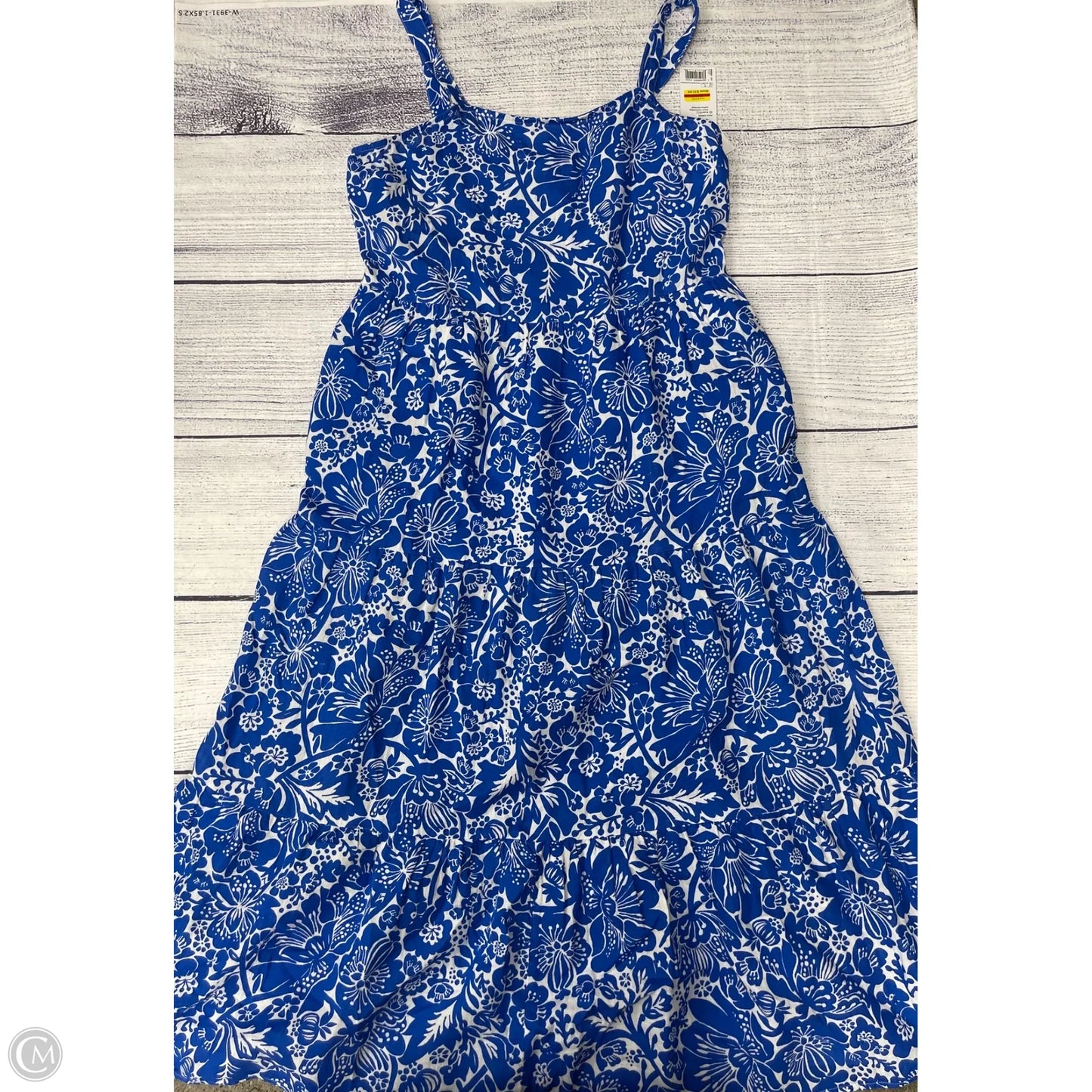 Dress Casual Maxi By Sonoma In Blue, Size: L