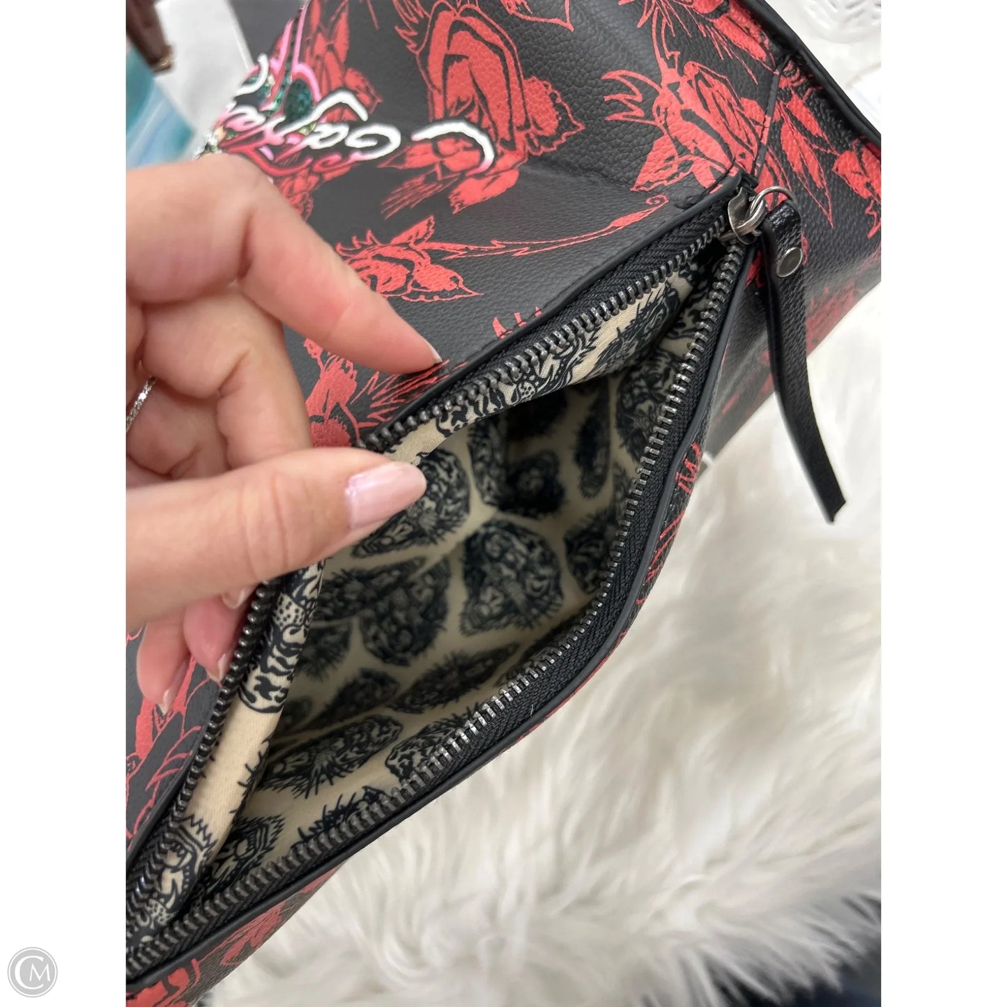 Tote By Ed Hardy, Size: Medium