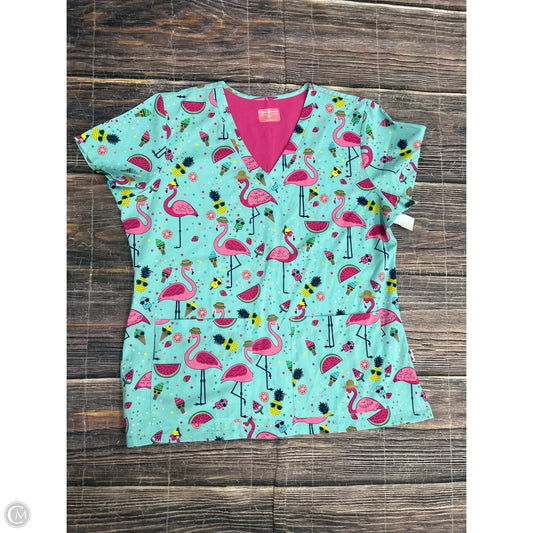 Top Short Sleeve By Clothes Mentor In Blue, Size: L