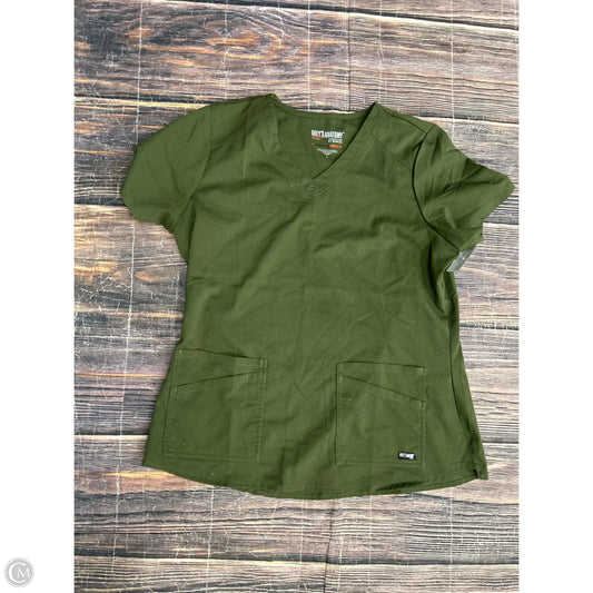 Top Short Sleeve By Clothes Mentor In Green, Size: L