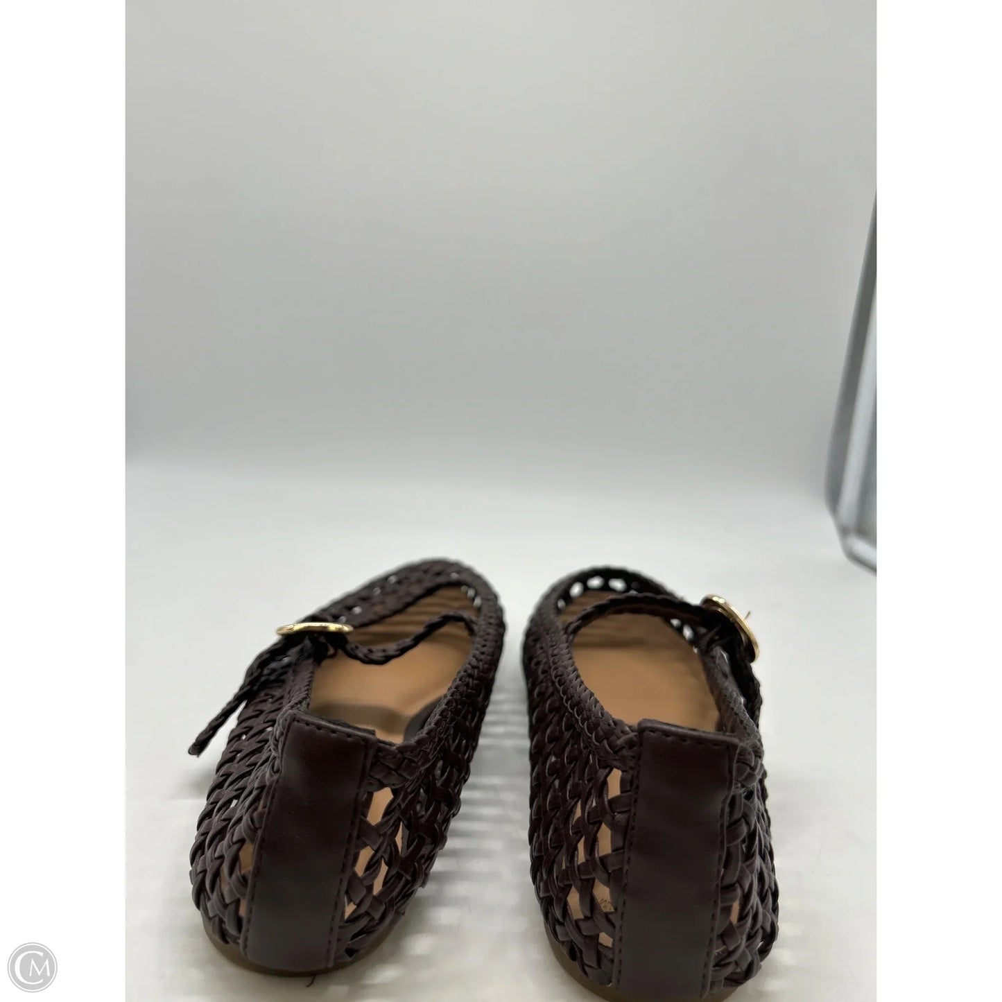 Shoes Flats By Universal Thread In Brown, Size: 8