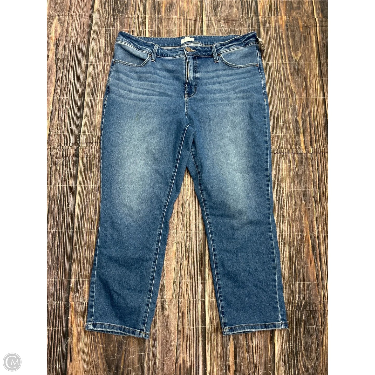 Jeans Straight By Maurices In Blue, Size: 18