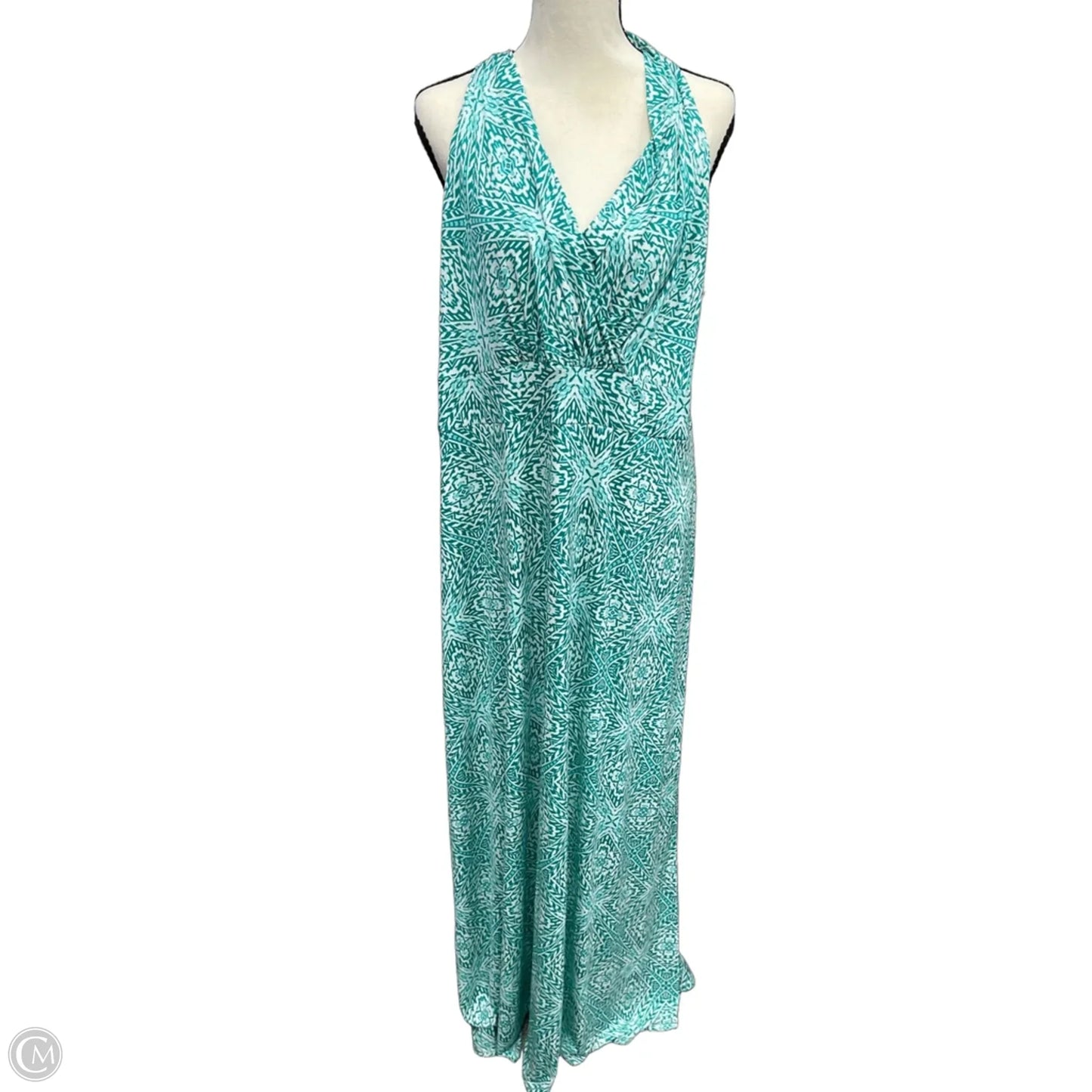 Dress Casual Maxi By Le Lis In Green, Size: 2x
