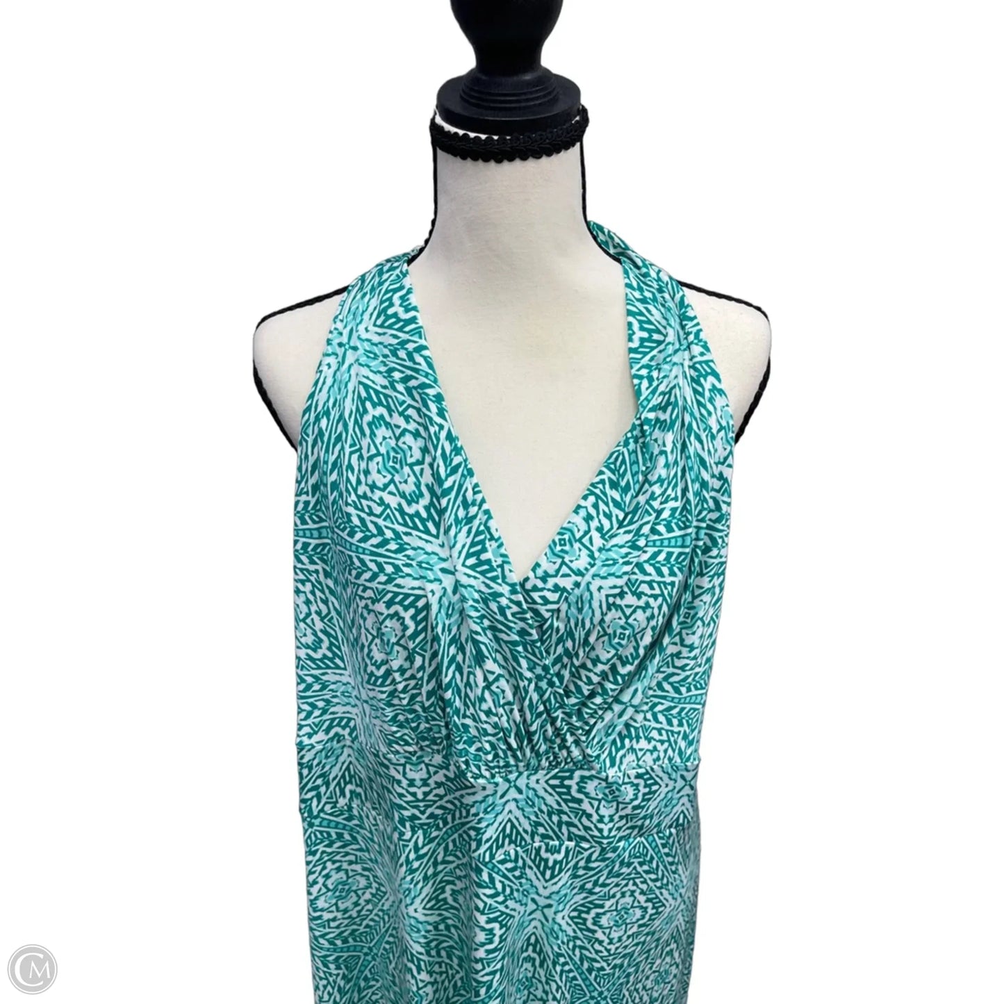 Dress Casual Maxi By Le Lis In Green, Size: 2x