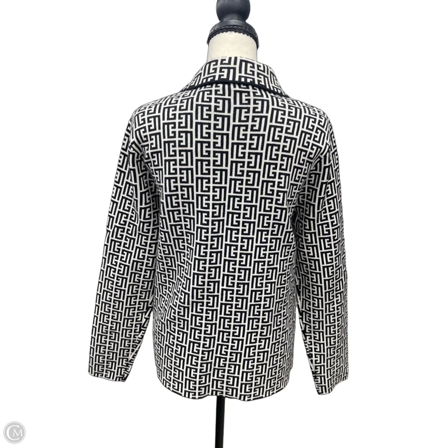 Blazer By Sioni In Geometric Pattern, Size: L