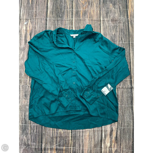 Top Long Sleeve By Ophelia Roe In Green, Size: Xl