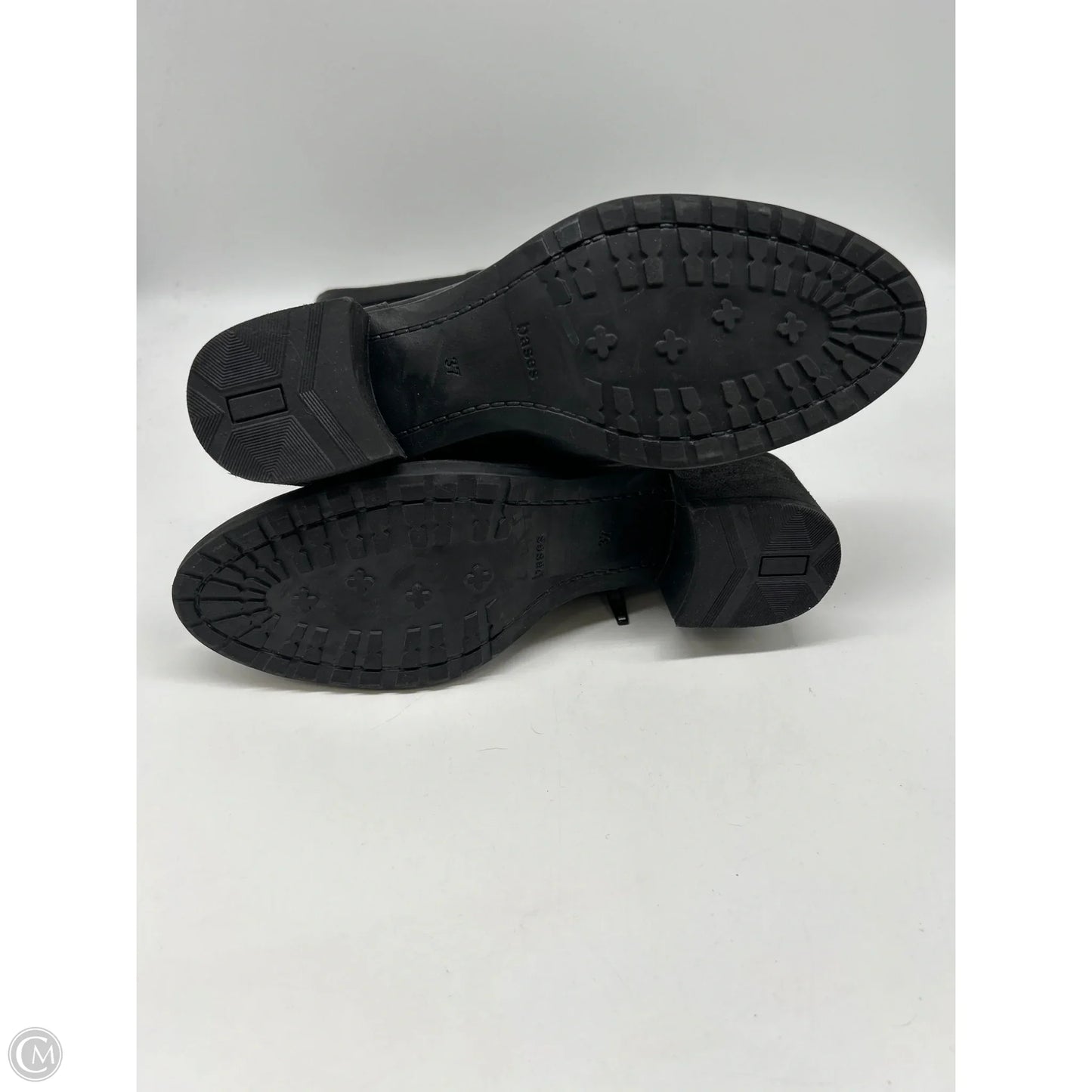 Boots Mid-calf Heels By Cma In Black, Size: 6.5