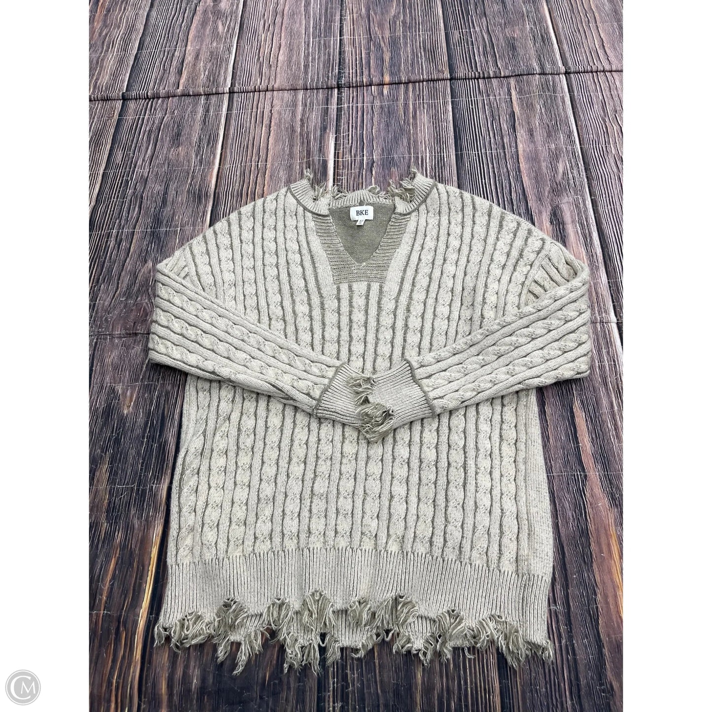 Sweater By Bke In Green, Size: Xs