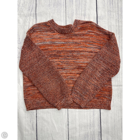 Sweater By Michael Stars In Orange, Size: L