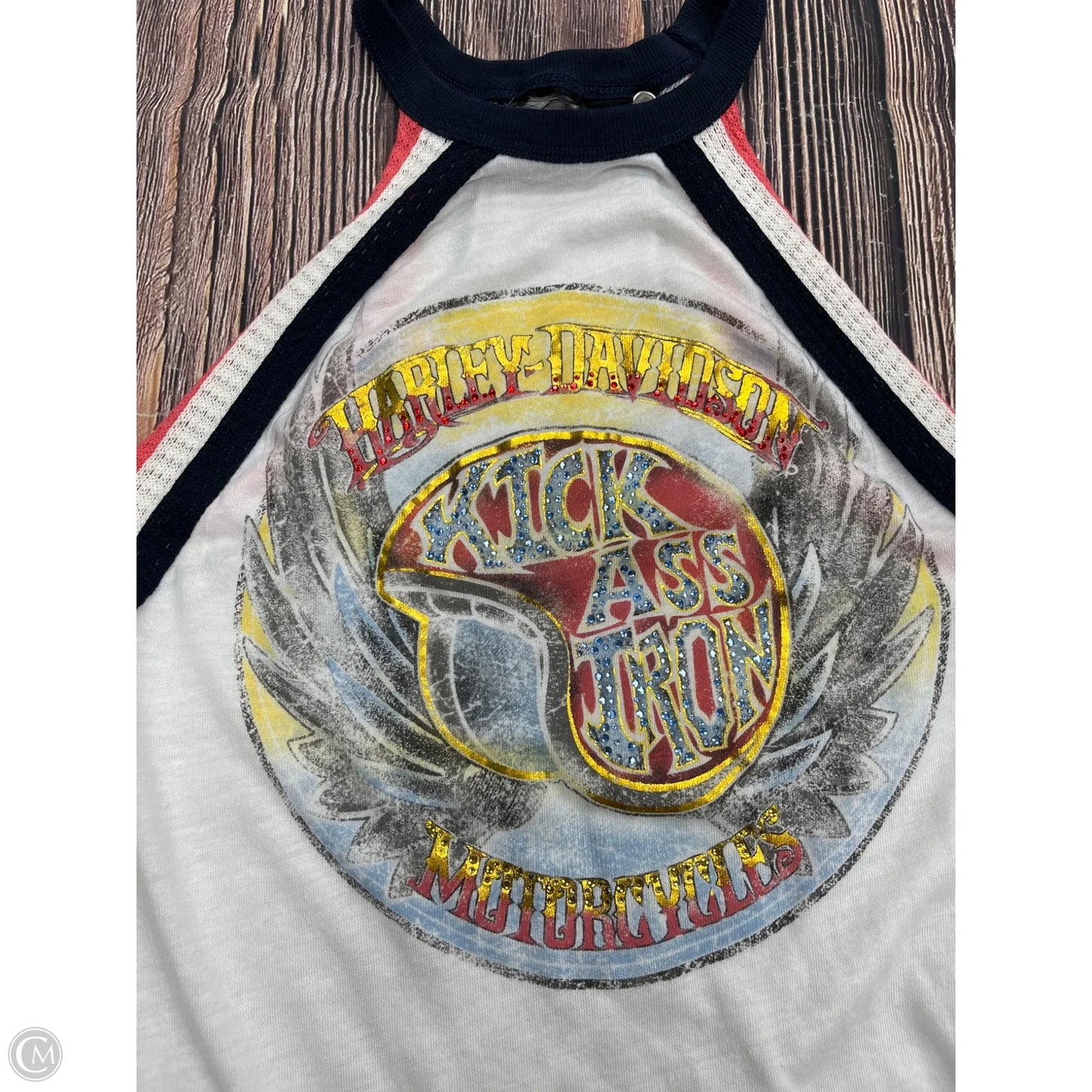 Tank Top By Harley Davidson In White, Size: S
