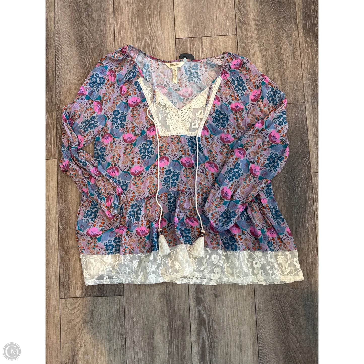 Top Long Sleeve By Matilda Jane In Purple, Size: S