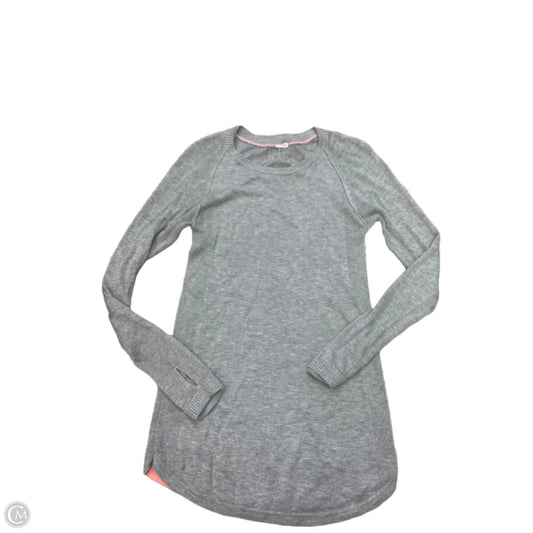 Sweater By Lululemon In Grey, Size: M