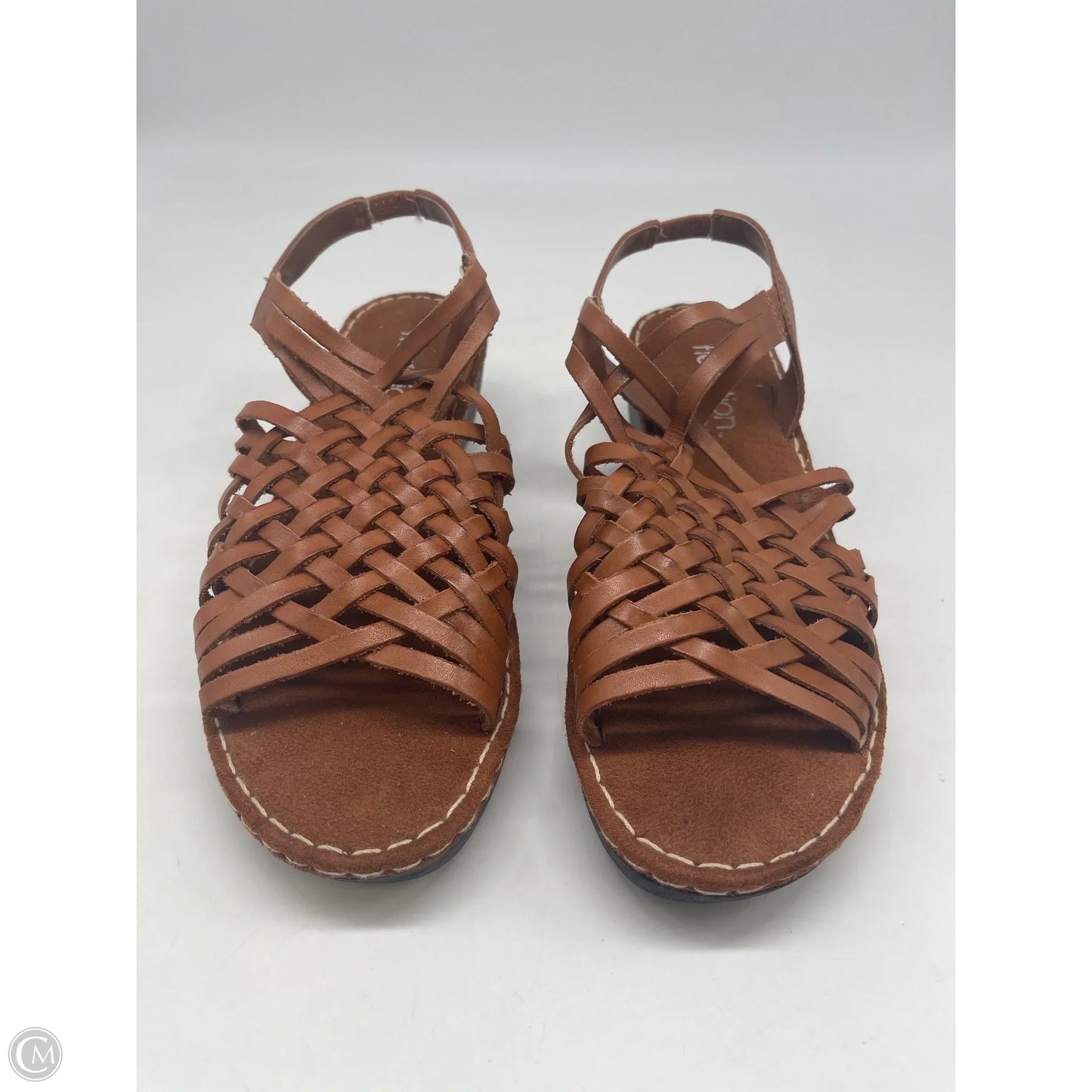 Sandals Flats By Aerosoles In Brown, Size: 7