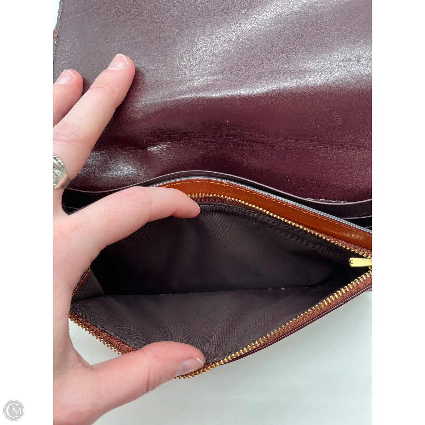 Handbag Designer By Coach, Size: Small