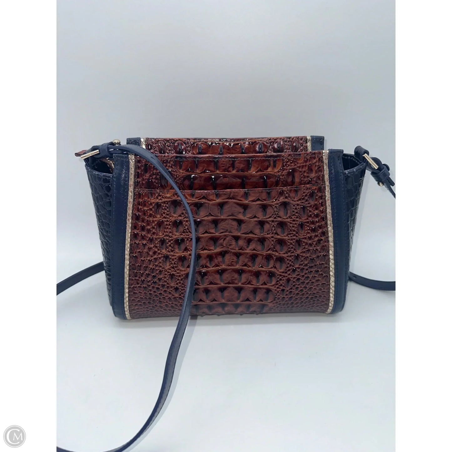Handbag Designer By Brahmin, Size: Small