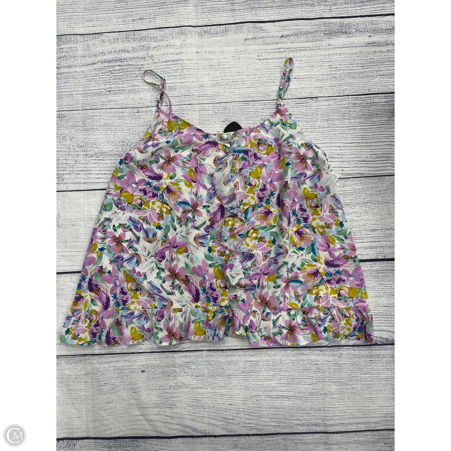 Tank Top By Clothes Mentor In Purple, Size: 1x