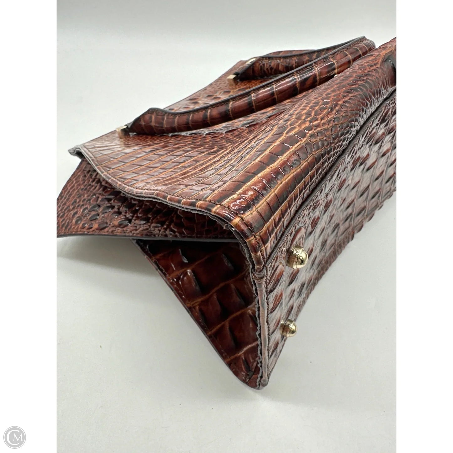 Handbag Designer By Brahmin, Size: Medium