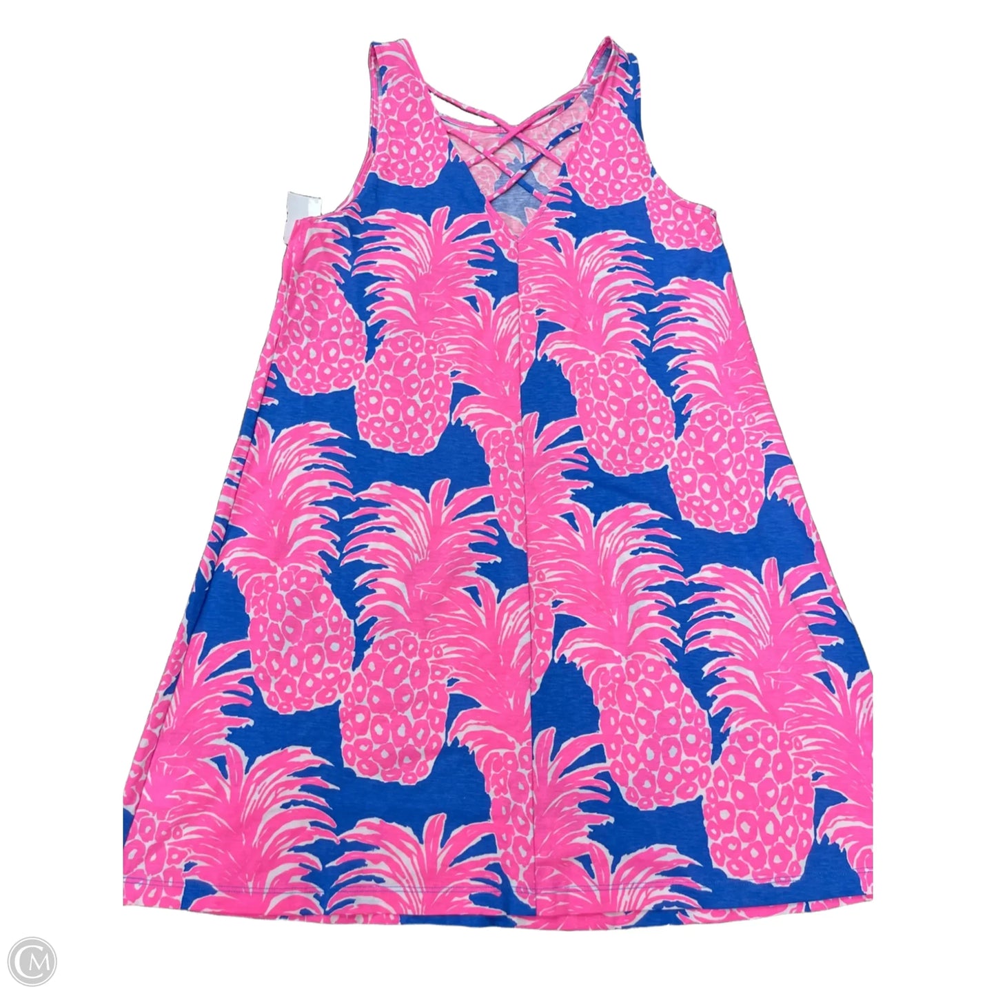 Dress Designer By Lilly Pulitzer In Blue, Size: M