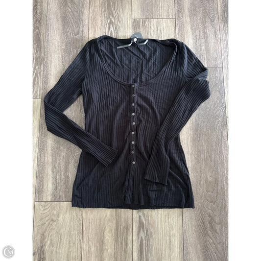 Cardigan By Anthropologie In Black, Size: M