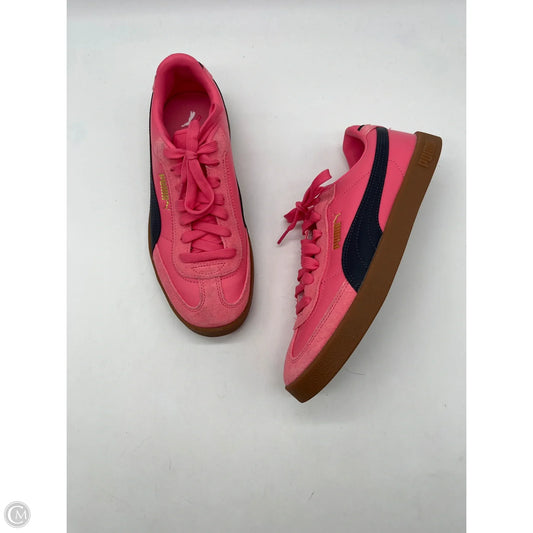Shoes Athletic By Puma In Pink, Size: 8.5