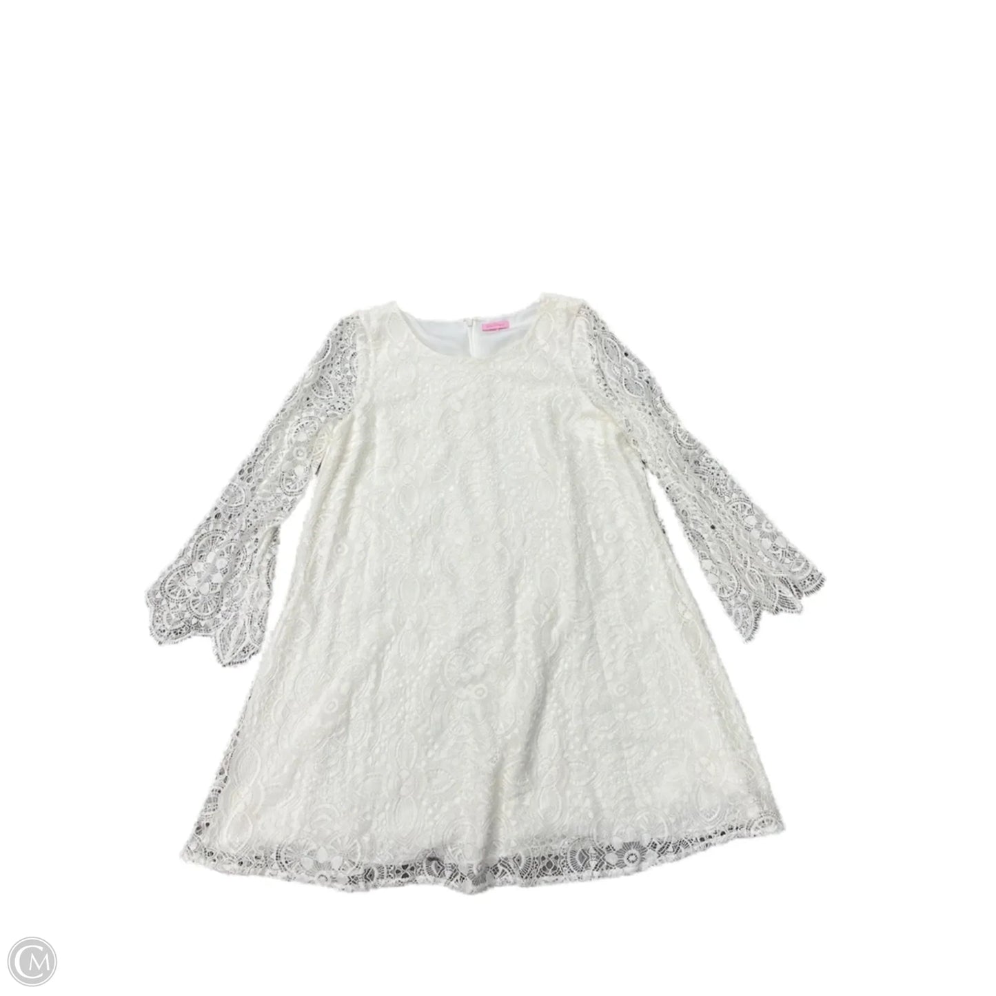 Dress Designer By Lilly Pulitzer In Cream, Size: L