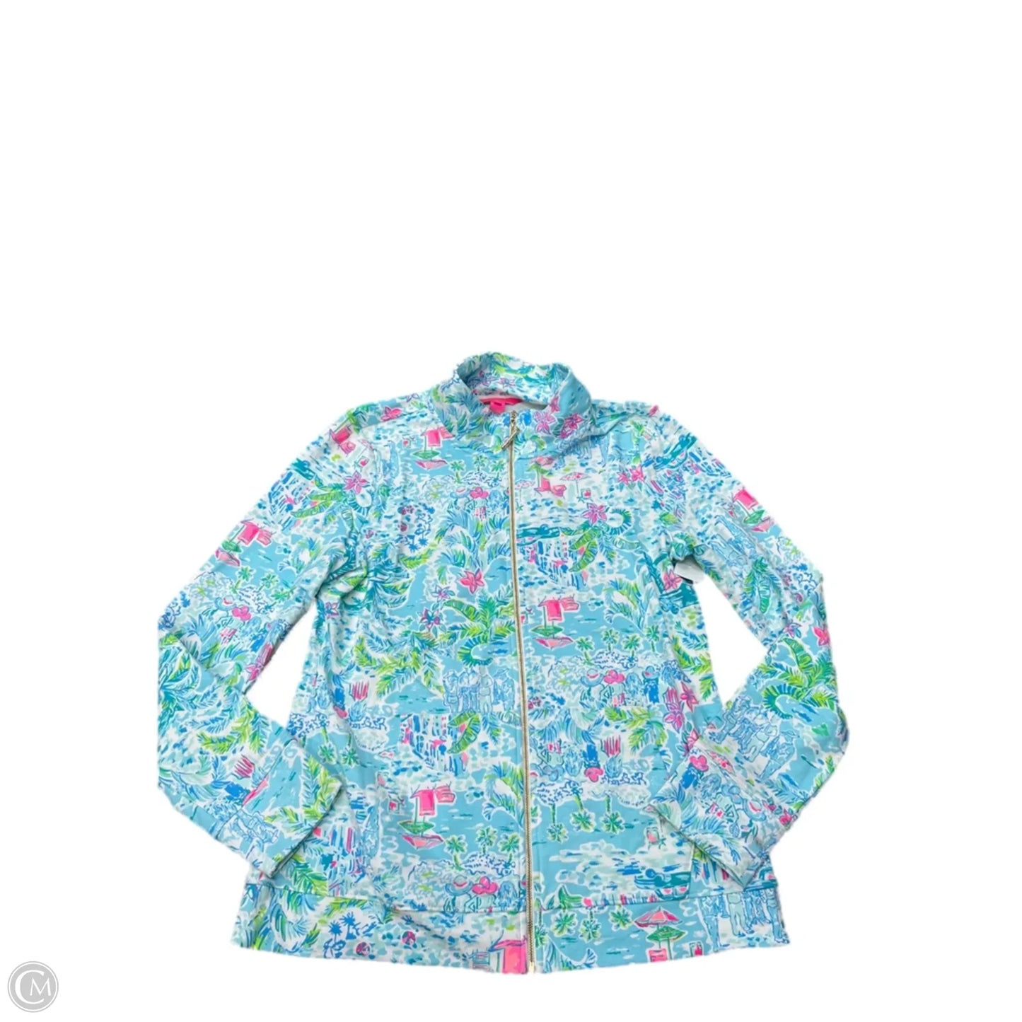 Jacket Designer By Lilly Pulitzer In Blue, Size: M