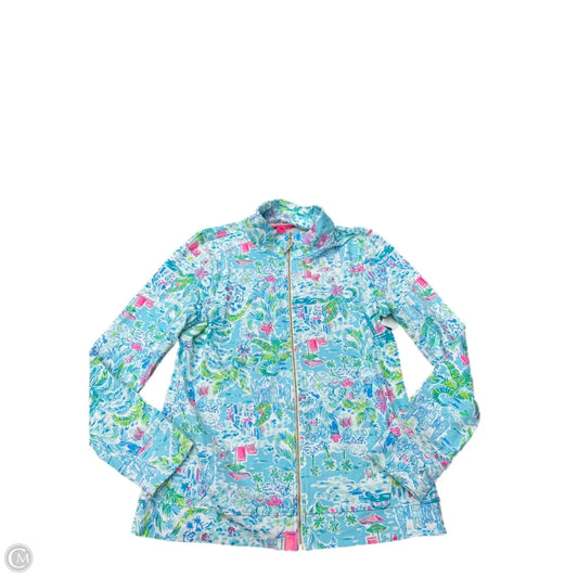 Jacket Designer By Lilly Pulitzer In Blue, Size: M