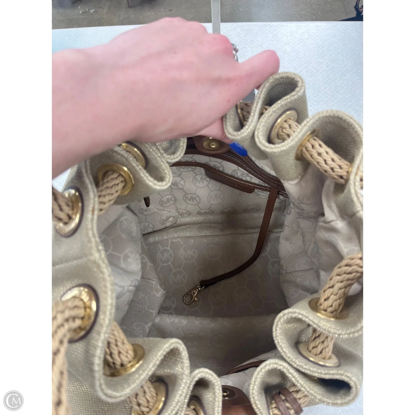 Handbag Designer By Michael Kors, Size: Large