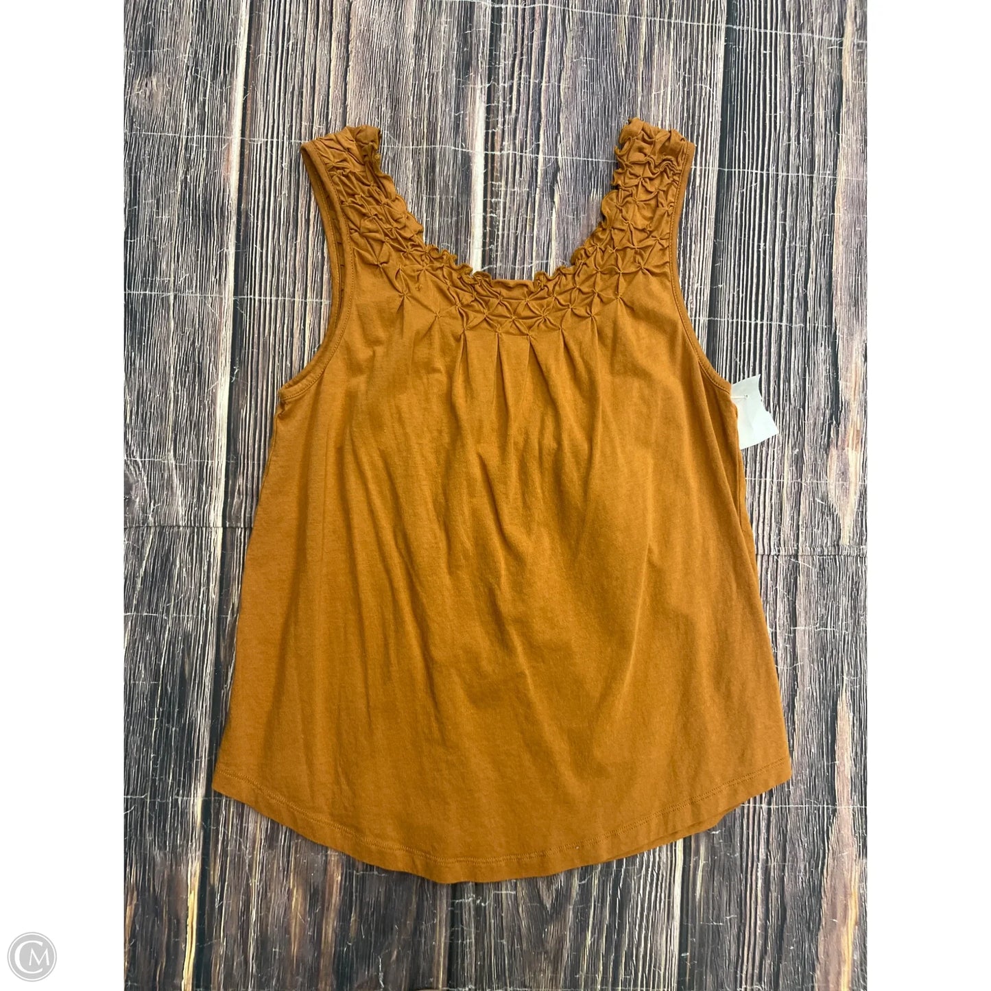 Tank Top By Maeve In Yellow, Size: S