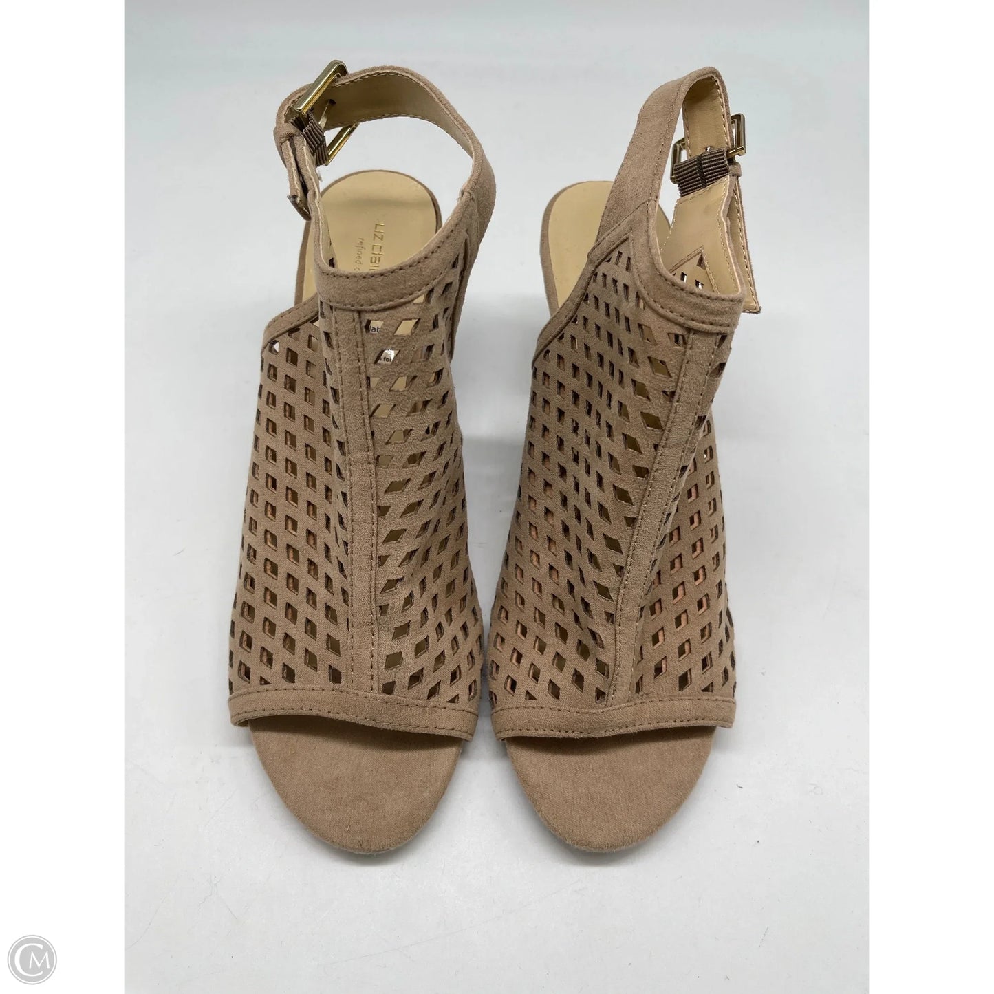 Shoes Heels Block By Liz Claiborne In Tan, Size: 9