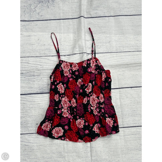 Tank Top By Old Navy In Floral Print, Size: M