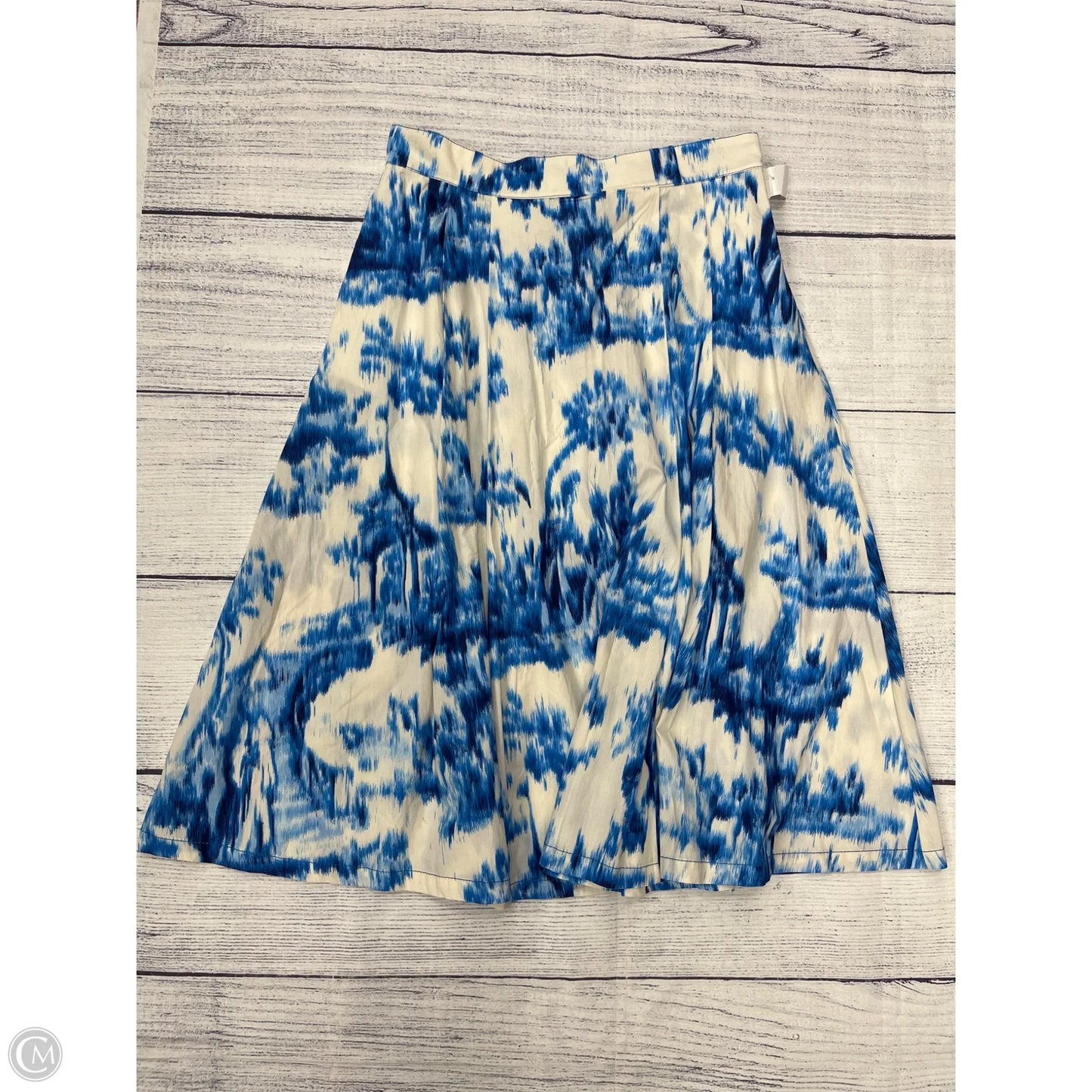 Skirt Maxi By Zara In Blue, Size: Xl