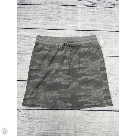 Skirt Mini & Short By Maurices In Camouflage Print, Size: Xl
