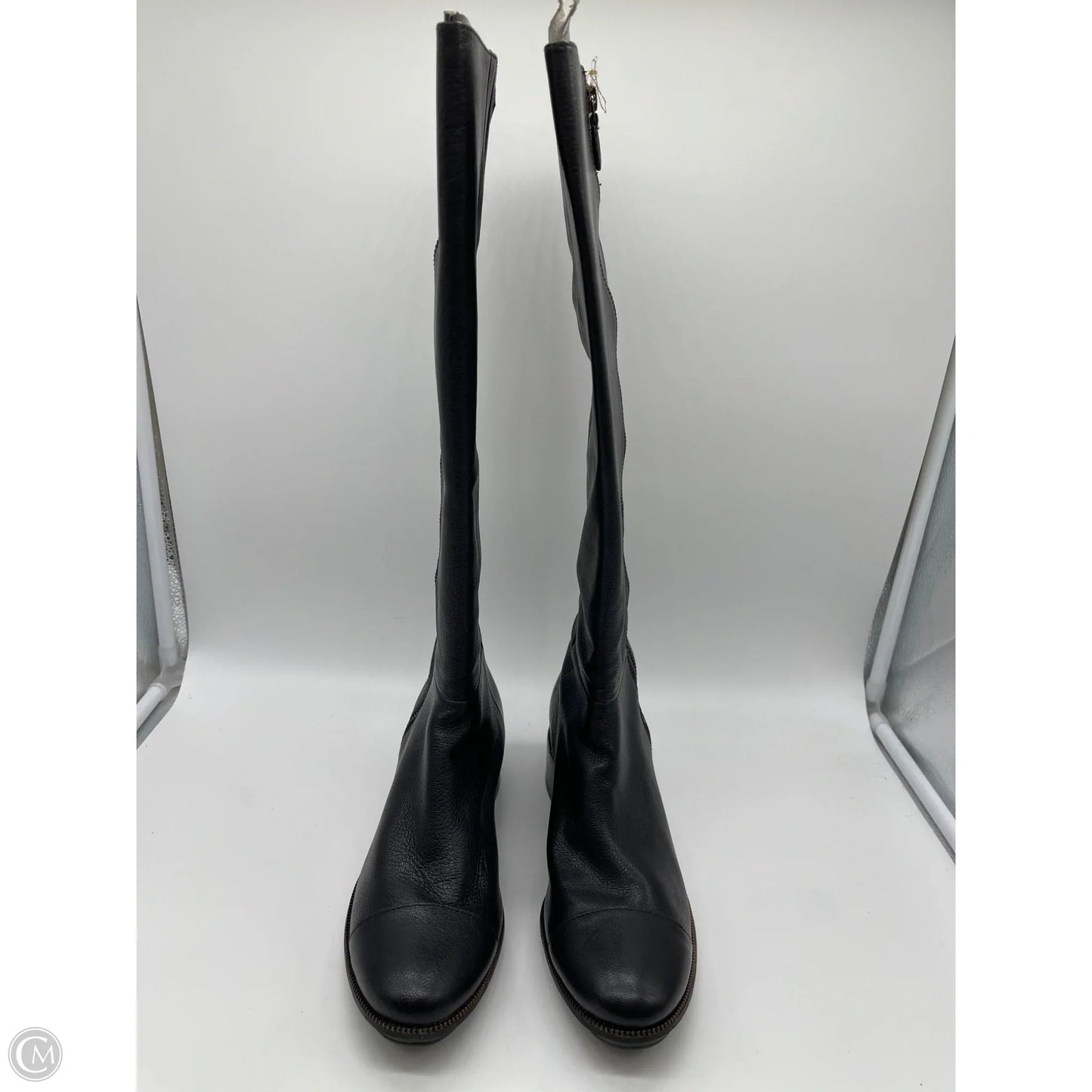 Boots Knee Flats By Cole-haan In Black, Size: 9