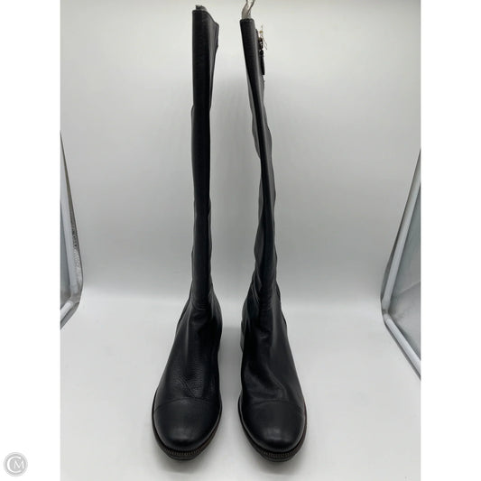 Boots Knee Flats By Cole-haan In Black, Size: 9
