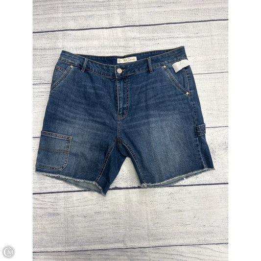 Shorts By Cato In Blue Denim, Size: 12