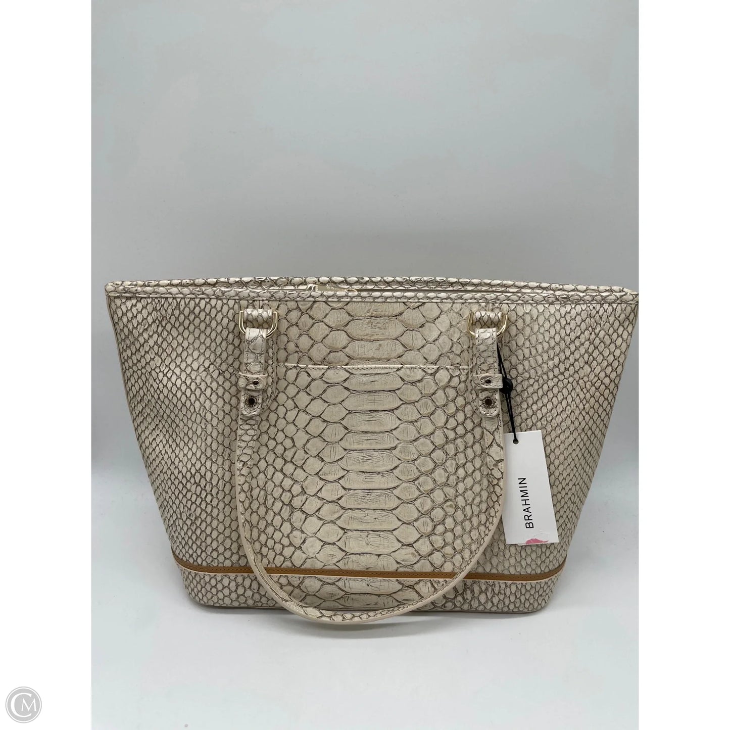 Handbag Designer By Brahmin, Size: Medium