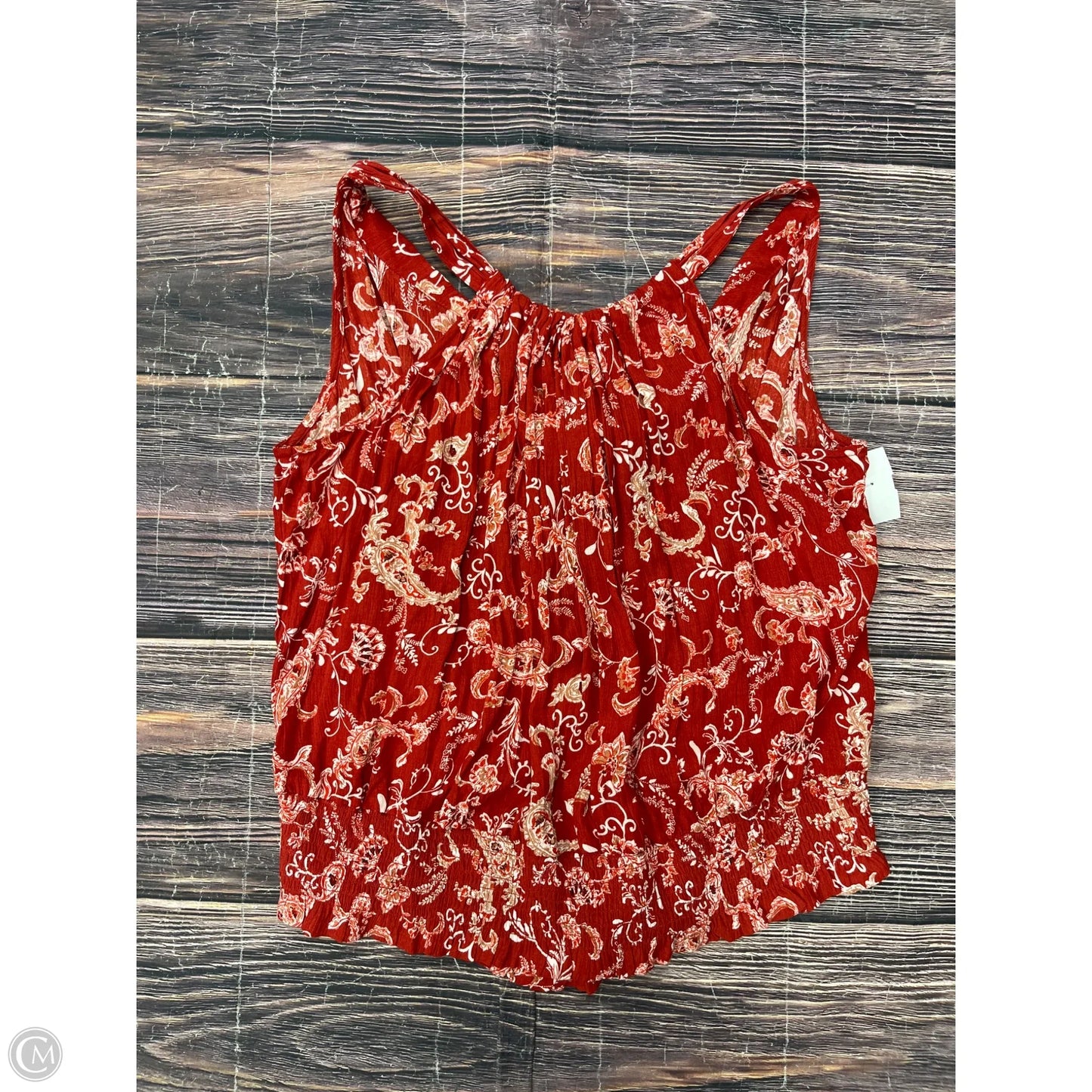 Tank Top By Maurices In Red, Size: 1x