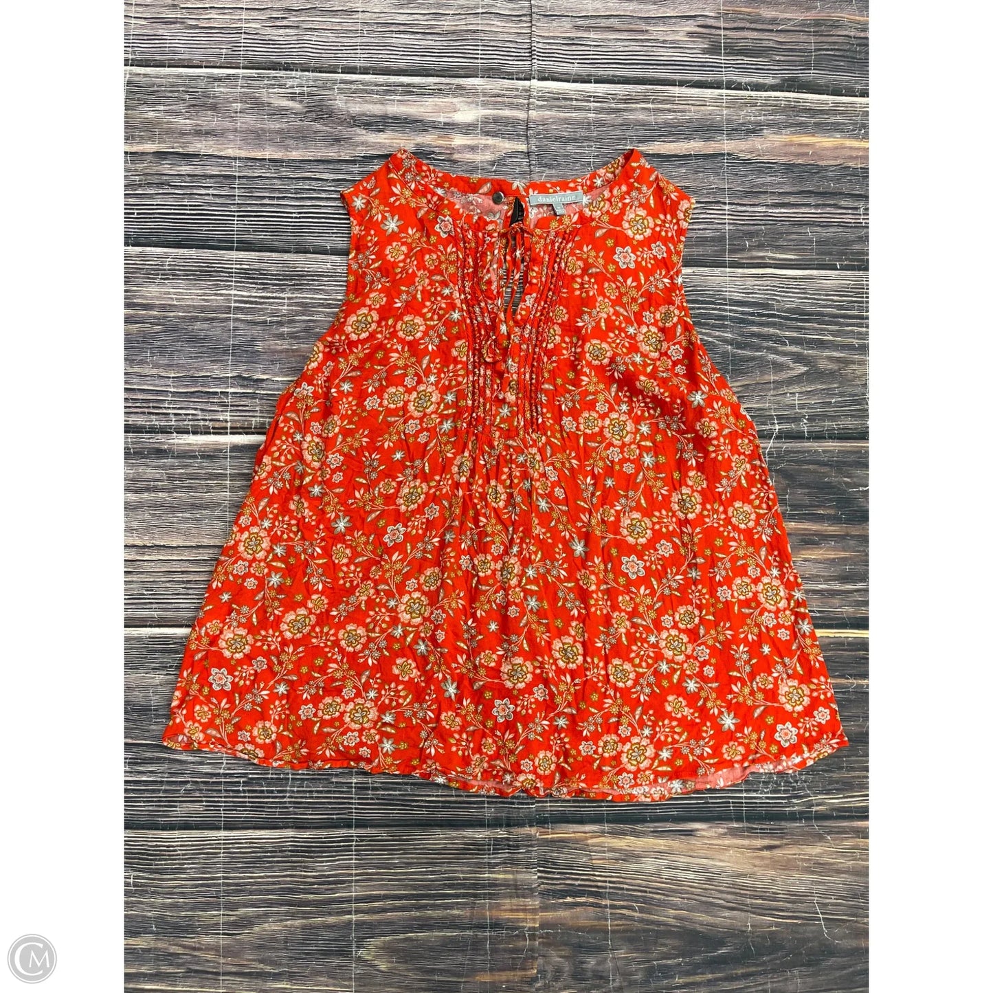 Tank Top By Daniel Rainn In Orange, Size: 3x