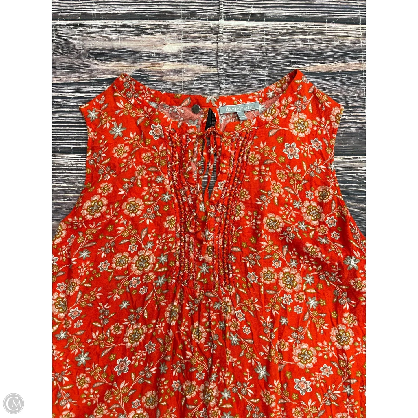 Tank Top By Daniel Rainn In Orange, Size: 3x