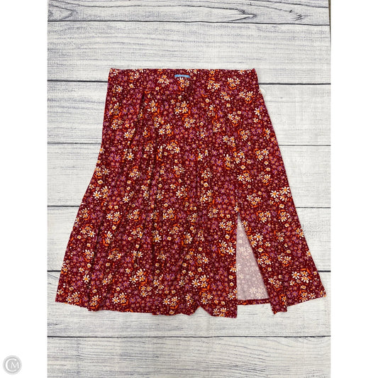 Skirt Midi By Draper James In Red, Size: 1x