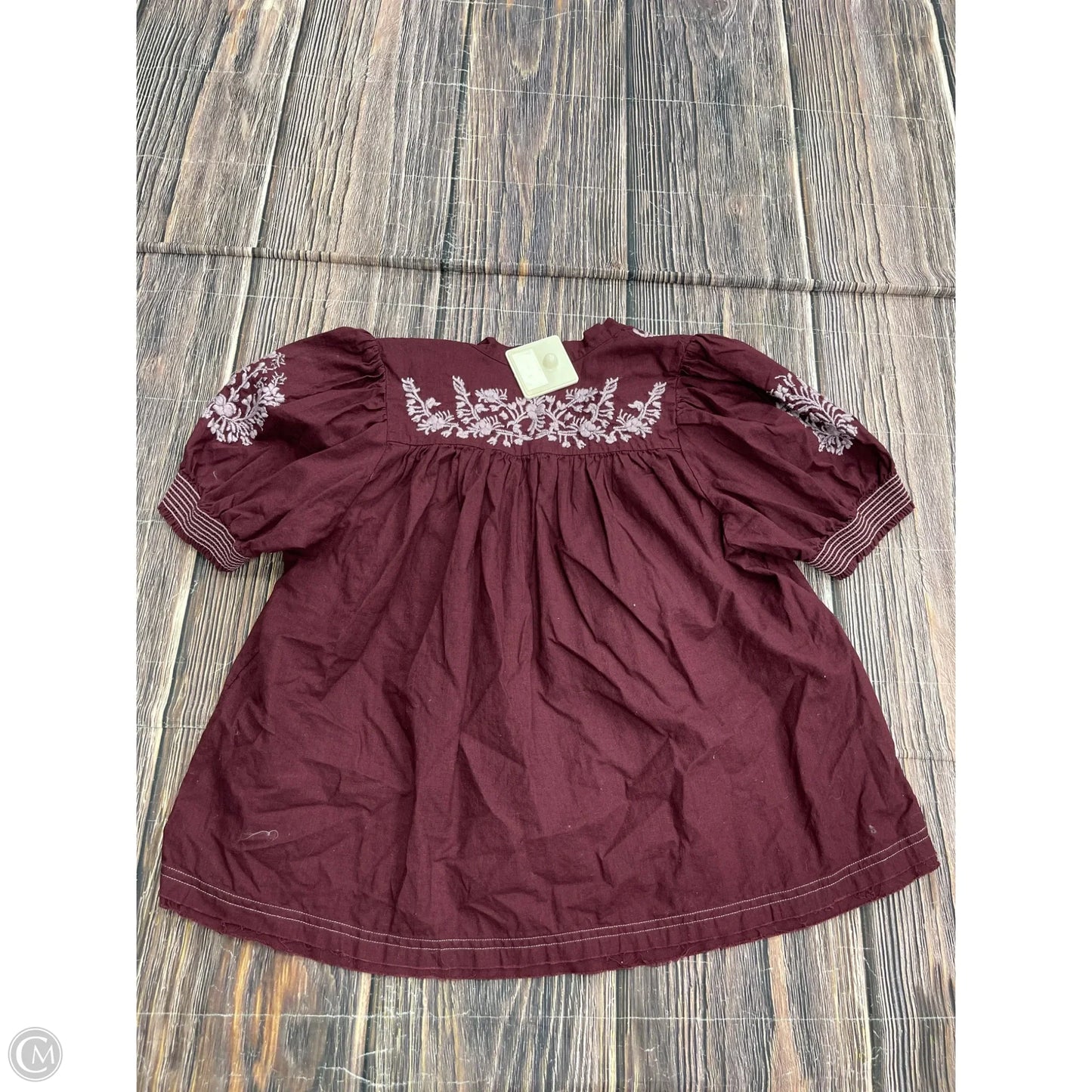 Top Short Sleeve By Free People In Red, Size: S