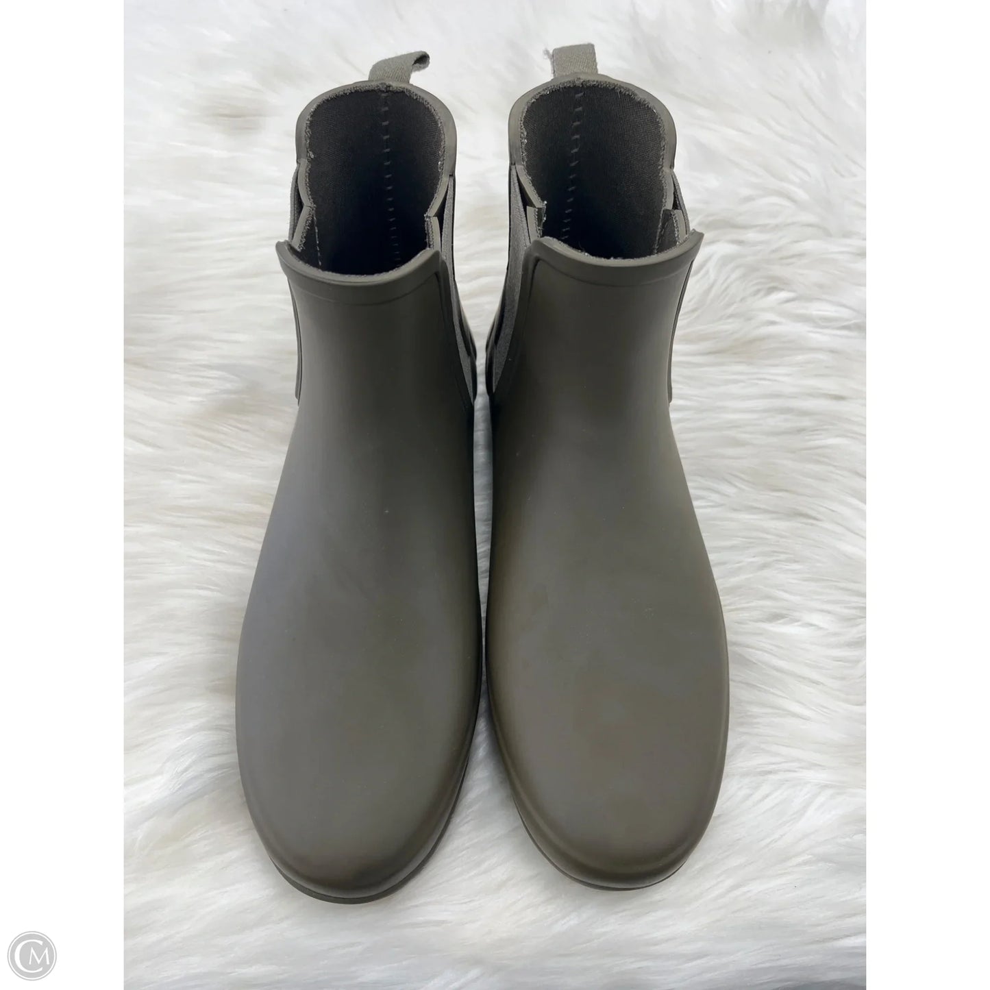 Boots Rain By Hunter In Green, Size: 9