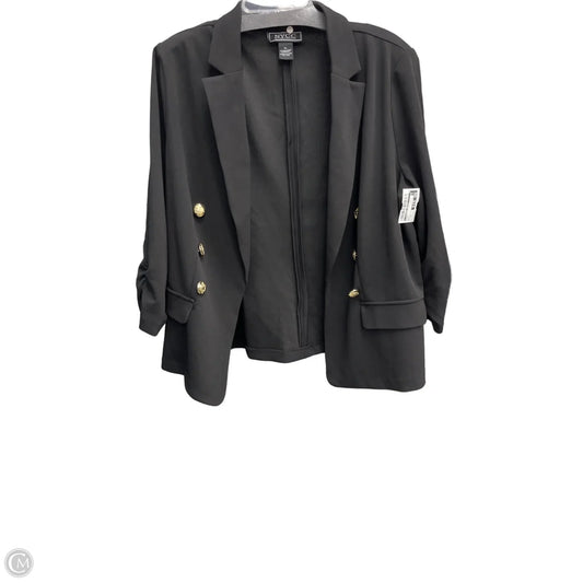 Blazer By Clothes Mentor In Black, Size: Xl