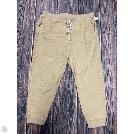 Pants Lounge By Aerie In Tan, Size: 1x