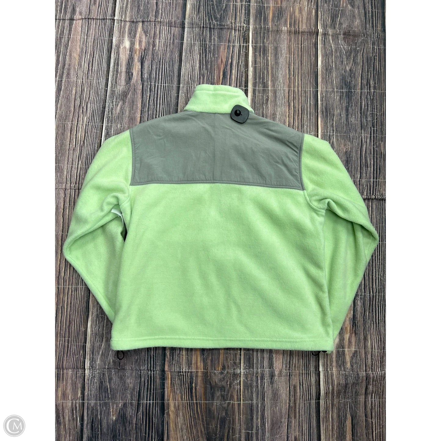 Jacket Fleece By Columbia In Green, Size: Xl
