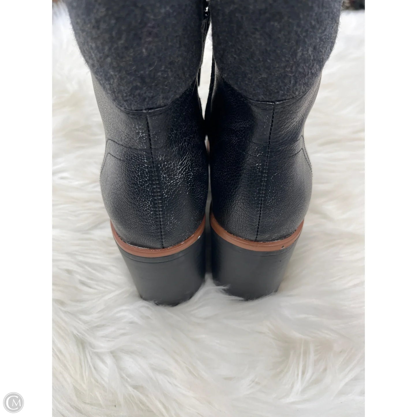 Boots Ankle Heels By Naturalizer In Black, Size: 9.5