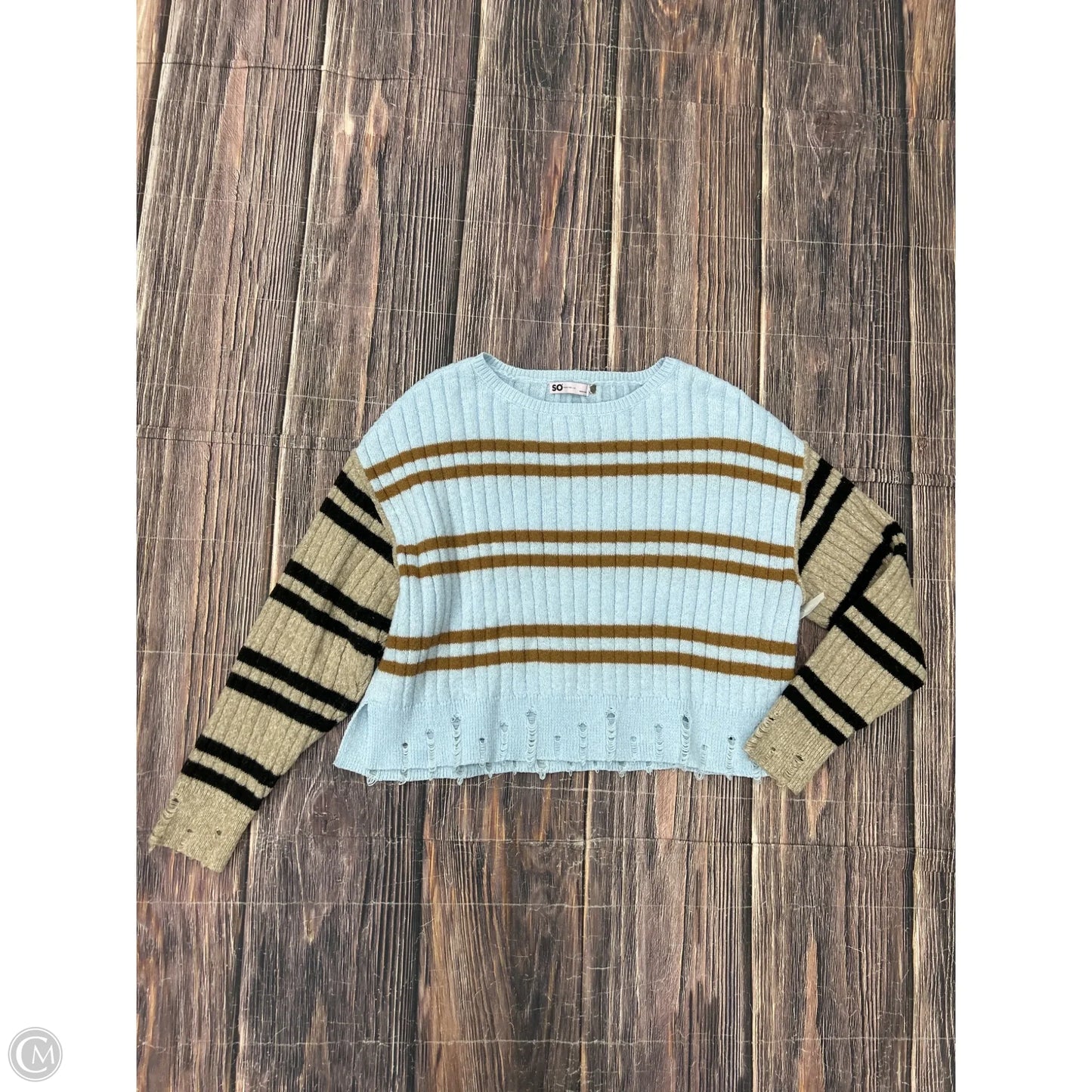 Sweater By So In Blue, Size: L