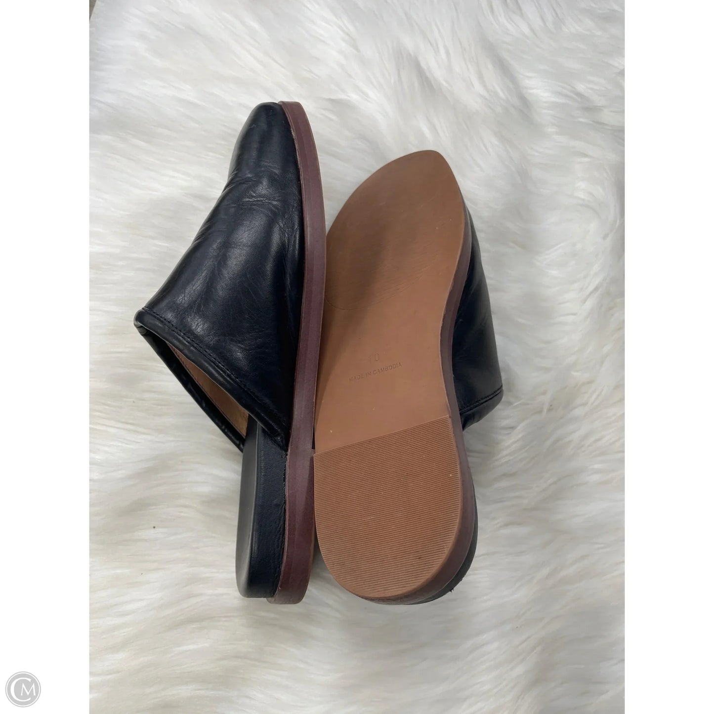Shoes Flats By Madewell In Black, Size: 10